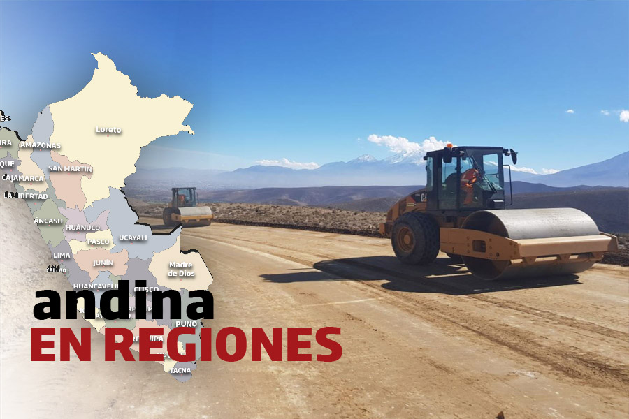 Andina en Regiones: unos 600 agricultores se beneficiarán con entrega de vías y puentes en Arequipa